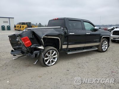 Trzecie zdjęcie samochodu z tyłu: 2018 CHEVROLET SILVERADO C1500 LT VIN:3GCPCREC0JG357396 - miniatura