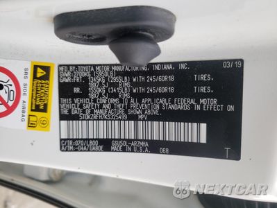 Zdjęcie 13 z 15 samochodu: 2019 TOYOTA HIGHLANDER SE VIN:5TDKZRFH7KS325499 - miniatura