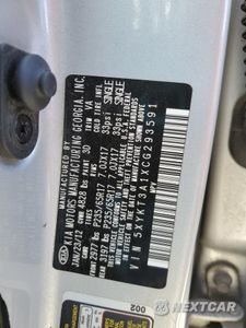 Zdjęcie 13 z 13 samochodu: 2012 KIA SORENTO BASE VIN:5XYKT3A1XCG293591 - miniatura