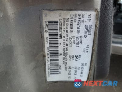 Zdjęcie 14 z 14 samochodu: 1997 JEEP GRAND CHEROKEE LAREDO VIN:1J4GZ58S1VC732970 - miniatura