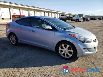 Czwarte zdjęcie samochodu z boku: 2011 HYUNDAI ELANTRA GLS VIN:KMHDH4AE9BU095032 - miniatura