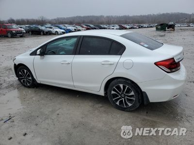 Drugie zdjęcie samochodu z przodu: 2013 HONDA CIVIC EXL VIN:19XFB2F92DE082705 - miniatura
