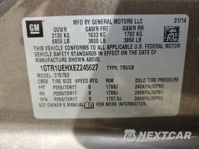 Zdjęcie 15 z 15 samochodu: 2014 GMC SIERRA C1500 SLE VIN:1GTR1UEHXEZ245627 - miniatura