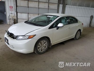 2012 HONDA CIVIC LX 19XFB2F5XCE025499 - główne zdjęcie licytacji z USA - miniatura