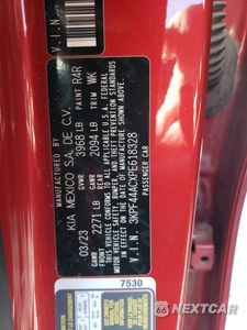 Zdjęcie 12 z 13 samochodu: 2023 KIA FORTE GT VIN:3KPF44ACXPE618328 - miniatura