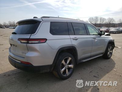 Trzecie zdjęcie samochodu z tyłu: 2021 JEEP GRAND CHEROKEE L LIMITED VIN:1C4RJKBG2M8200234 - miniatura
