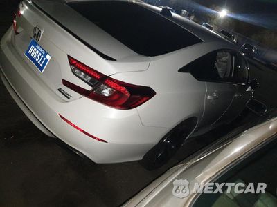 Trzecie zdjęcie samochodu z tyłu: 2021 HONDA ACCORD SPORT SE VIN:1HGCV1F45MA086275 - miniatura