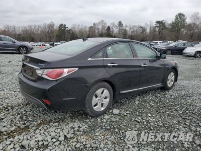 Trzecie zdjęcie samochodu z tyłu: 2012 HYUNDAI SONATA HYBRID VIN:KMHEC4A42CA041438 - miniatura