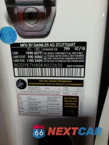 Zdjęcie 12 z 12 samochodu: 2019 MERCEDES-BENZ AMG GT VIN:WDDYK7HA0KA022635 - miniatura