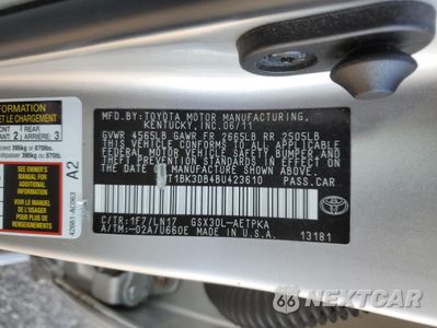 Zdjęcie 14 z 14 samochodu: 2011 TOYOTA AVALON BASE VIN:4T1BK3DB4BU423610 - miniatura