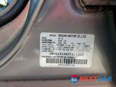 Zdjęcie 14 z 14 samochodu: 2003 NISSAN MAXIMA GLE VIN:JN1DA31A83T411224 - miniatura