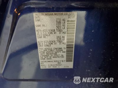 Zdjęcie 15 z 16 samochodu: 2019 NISSAN PATHFINDER S VIN:5N1DR2MMXKC602787 - miniatura