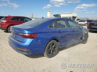Trzecie zdjęcie samochodu z tyłu: 2023 VOLKSWAGEN JETTA SE VIN:3VW7M7BU7PM026546 - miniatura