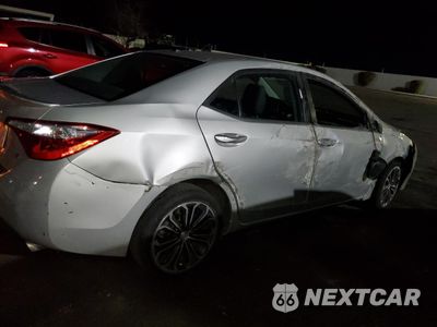 Trzecie zdjęcie samochodu z tyłu: 2014 TOYOTA COROLLA L VIN:2T1BURHE0EC081953 - miniatura