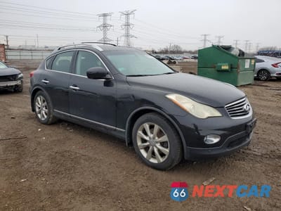 Czwarte zdjęcie samochodu z boku: 2008 INFINITI EX35 BASE VIN:JNKAJ09F58M361445 - miniatura