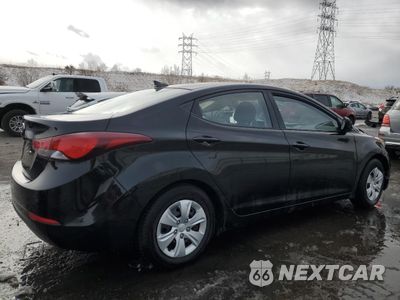 Trzecie zdjęcie samochodu z tyłu: 2016 HYUNDAI ELANTRA SE VIN:5NPDH4AE9GH713228 - miniatura