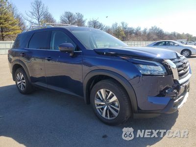 Czwarte zdjęcie samochodu z boku: 2025 NISSAN PATHFINDER SL VIN:5N1DR3CCXSC207085 - miniatura