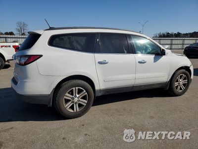 Trzecie zdjęcie samochodu z tyłu: 2016 CHEVROLET TRAVERSE LT VIN:1GNKRHKD1GJ269567 - miniatura