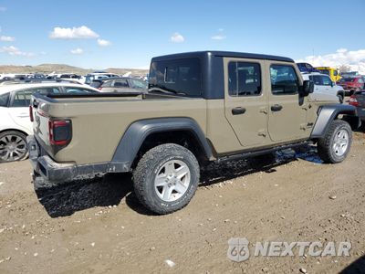 Trzecie zdjęcie samochodu z tyłu: 2020 JEEP GLADIATOR SPORT VIN:1C6HJTAG8LL191352 - miniatura