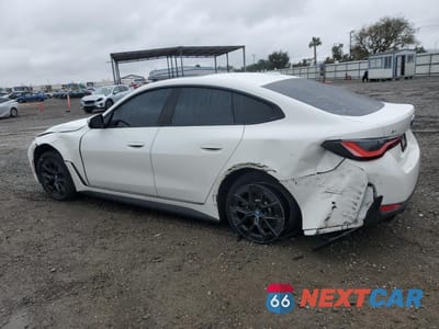 Drugie zdjęcie samochodu z przodu: 2023 BMW I4 EDRIVE 35 VIN:WBY43AW06PFR40668 - miniatura