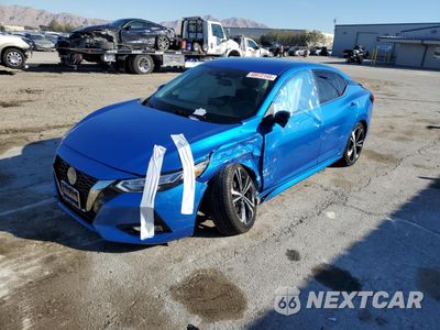 2021 NISSAN SENTRA SR 3N1AB8DV0MY218716 - główne zdjęcie licytacji z USA - miniatura
