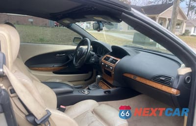 Piąte zdjęcie samochodu w środku: 2006 BMW 650 I VIN:WBAEK13486CN79165 - miniatura