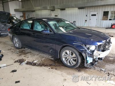 Czwarte zdjęcie samochodu z boku: 2018 HONDA ACCORD LX VIN:1HGCV1F16JA069146 - miniatura