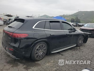 Trzecie zdjęcie samochodu z tyłu: 2023 MERCEDES-BENZ EQS SUV 580 4MATIC VIN:4JGDM4EB5PA028173 - miniatura