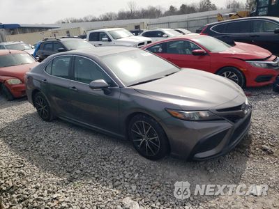 Czwarte zdjęcie samochodu z boku: 2021 TOYOTA CAMRY SE VIN:4T1T11AK1MU484965 - miniatura