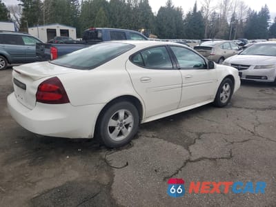 Trzecie zdjęcie samochodu z tyłu: 2006 PONTIAC GRAND PRIX VIN:2G2WP552961278944 - miniatura
