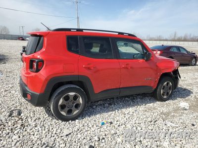 Trzecie zdjęcie samochodu z tyłu: 2016 JEEP RENEGADE SPORT VIN:ZACCJBATXGPE08038 - miniatura