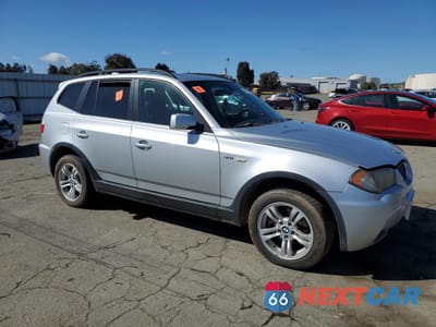 Czwarte zdjęcie samochodu z boku: 2006 BMW X3 3.0I VIN:WBXPA93426WG77772 - miniatura