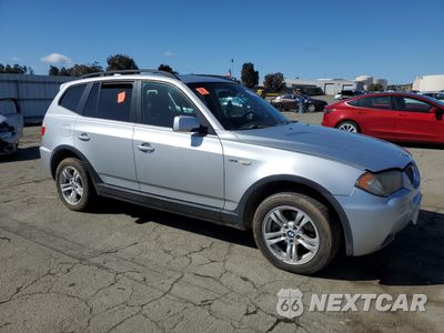 Czwarte zdjęcie samochodu z boku: 2006 BMW X3 3.0I VIN:WBXPA93426WG77772 - miniatura
