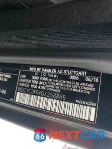 Zdjęcie 13 z 13 samochodu: 2016 MERCEDES-BENZ G 550 VIN:WDCYC3KF4GX258868 - miniatura