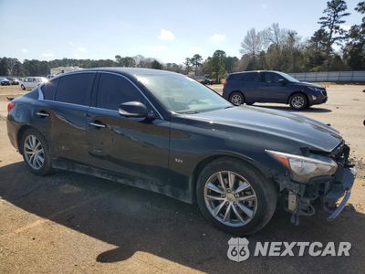 Czwarte zdjęcie samochodu z boku: 2016 INFINITI Q50 PREMIUM VIN:JN1EV7APXGM302395 - miniatura