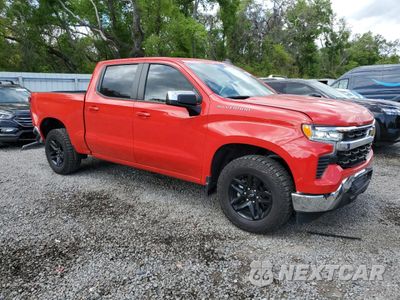 Czwarte zdjęcie samochodu z boku: 2023 CHEVROLET SILVERADO C1500 LT VIN:2GCPACED6P1125205 - miniatura