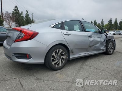 Trzecie zdjęcie samochodu z tyłu: 2016 HONDA CIVIC EX VIN:2HGFC2F76GH554734 - miniatura
