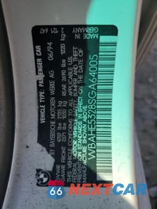 Zdjęcie 13 z 13 samochodu: 1995 BMW 540 I VIN:WBAHE5328SGA64005 - miniatura