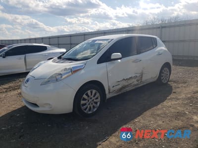 2015 NISSAN LEAF S 1N4AZ0CP4FC330451 - główne zdjęcie licytacji z USA - miniatura