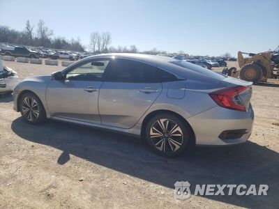 Drugie zdjęcie samochodu z przodu: 2018 HONDA CIVIC EXL VIN:JHMFC1F70JX019859 - miniatura