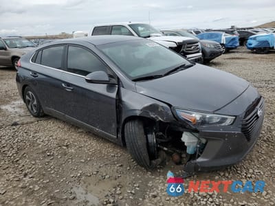 Czwarte zdjęcie samochodu z boku: 2017 HYUNDAI IONIQ SEL VIN:KMHC75LC5HU026234 - miniatura