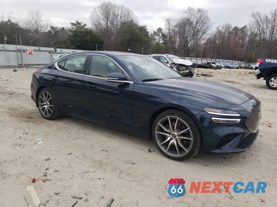 Czwarte zdjęcie samochodu z boku: 2022 GENESIS G70 BASE VIN:KMTG34TA1NU091010 - miniatura