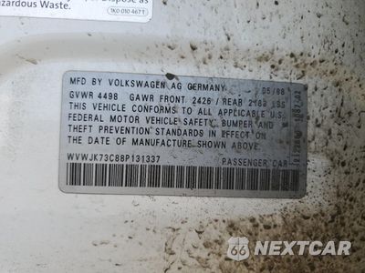 Zdjęcie 12 z 12 samochodu: 2008 VOLKSWAGEN PASSAT TURBO VIN:WVWJK73C88P131337 - miniatura