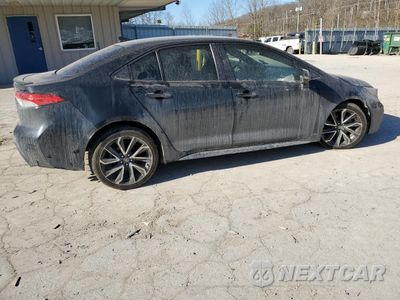 Trzecie zdjęcie samochodu z tyłu: 2022 TOYOTA COROLLA SE VIN:JTDS4MCE6NJ082006 - miniatura