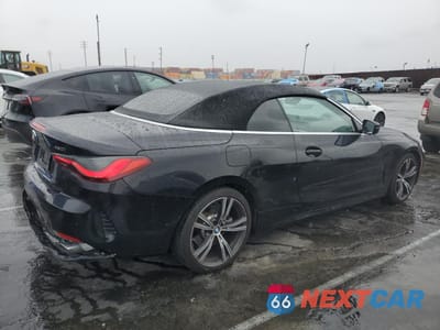 Trzecie zdjęcie samochodu z tyłu: 2021 BMW 430I VIN:WBA23AT02MCG71238 - miniatura