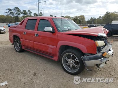 Czwarte zdjęcie samochodu z boku: 2004 CHEVROLET AVALANCHE C1500 VIN:3GNEC12T64G230337 - miniatura