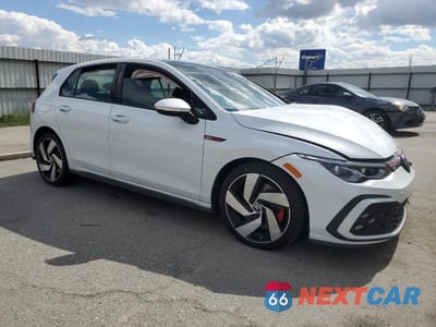 Czwarte zdjęcie samochodu z boku: 2023 VOLKSWAGEN GTI SE VIN:WVWRA7CD0PW212965 - miniatura