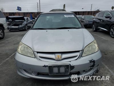 Piąte zdjęcie samochodu w środku: 2005 HONDA CIVIC DX VIN:2HGES16405H550593 - miniatura