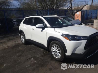 Czwarte zdjęcie samochodu z boku: 2024 TOYOTA COROLLA CROSS LE VIN:7MUBAAAG1RV081226 - miniatura