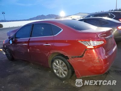 Drugie zdjęcie samochodu z przodu: 2014 NISSAN SENTRA S VIN:3N1AB7AP7E2647687 - miniatura